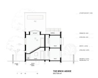 The Brick Abode - Section AA_ - Alok Kothari Achitects
